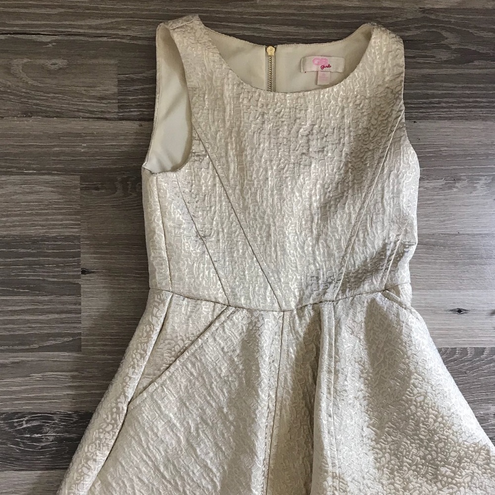 A Gold Formal Dress